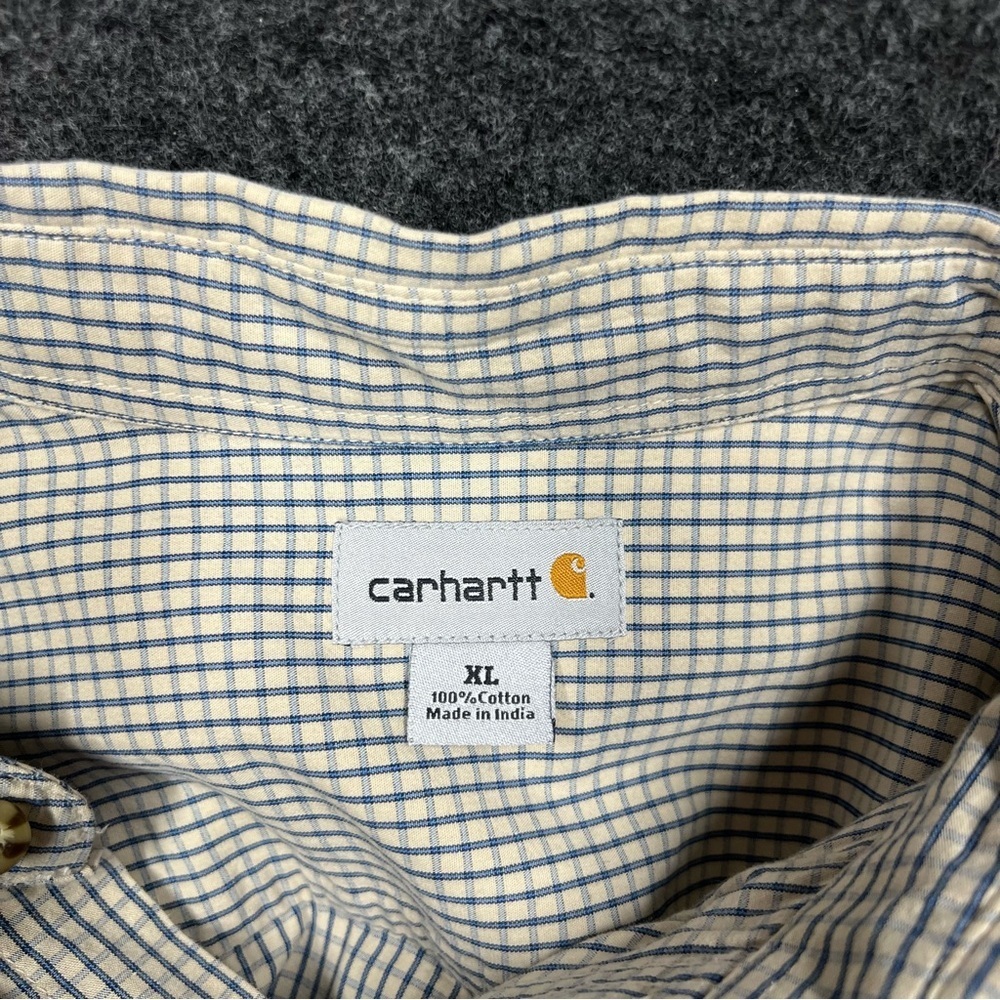 Carhartt Mens Short Sleeve Button Down Shirt Size XL - Picture 11 of 11
